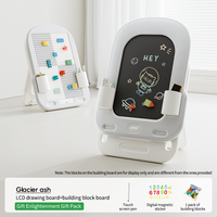 Tablette Graphique LCD de Sport et Divertissement pour Enfants avec Blocs de Construction Magnétiques