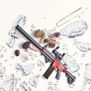 La Popolare Fucile di Precisione M416 per Competizioni all'Aperto, Realizzata in Plastica Resistente con Proiettili Morbidi - Product Image 3