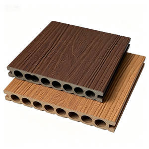 Plancher extérieur pour villa en WPC co-extrudé simple face, résistant à la poussière et aux taches - Product Image 1