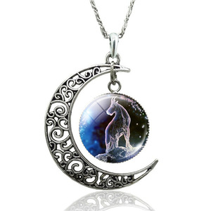 Collar de 12 Constelaciones para mujer, colgante de Luna, piedra de cristal, signo del zodiaco, gran oferta - Product Image 6