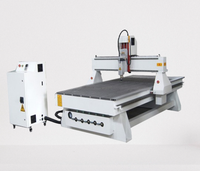 Routeur CNC publicitaire 4 axes à 180 degrés pour aluminium, acrylique, PVC et panneaux MDF G1325 4,5 kW refroidissement par air