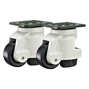 40F 60F 80F 100F 120F 150F Economy Type Leveling Machine <strong>Casters</strong> with Nylon Wheel and Rubber Foot - Product Image 2