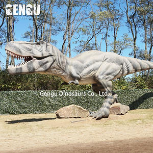 High Simulation Outdoor Animatronic <strong>Dinosaur</strong> For <strong>Carnival</strong> Shopping Malls Airports Daycare Kindergarten Public Places Made Metal - Product Image 4