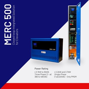 Gabinete de Control de Elevador MERC 500 con Sistema de Accionamiento Integrado y Solución de Bucle Cerrado para Elevadores de Pasajeros en Interiores - Product Image 1