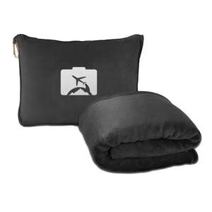 Super suave personalizado Aceptar 2 en 1 Cielo azul avión <span class=keywords><strong>tren</strong></span> bolsas portátiles funda de almohada mochila viaje mantas con juego de almohada - Product Image 5