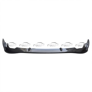 ใหม่สำหรับ8TH Gen Type R Si Add HC ประเภทดาบคาร์บอนกันชนหน้าคางลิปสปอยเลอร์สีดำ - Product Image 2