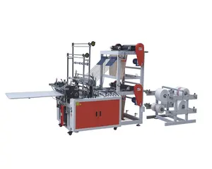 High Speed Heat Sealing Cold Cutting Polythene T-Shirt Bag Making Machine