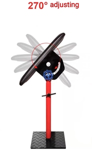 Reposabrazos de tatuaje resistente para artista, estudio de tatuaje, 73-103 cm, altura ajustable 44x26x3 cm, tamaño de almohadilla - Product Image 5