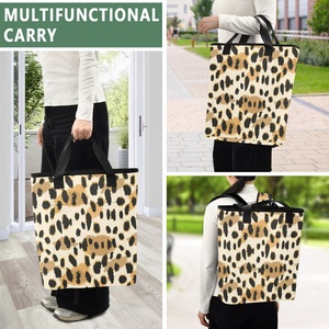 Aloha Animal Cheetah Hawaiian Custom Print Extra Large Custom Logo Beach Picnic Lunch Bag Insulated Golf <b>Cooler</b> Bag <b>Backpack</b> - Product Image 6