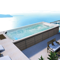 Piscine d'extérieur pour bain de soleil, baignoire chaude de bonne qualité, piscine de spa, offre spéciale