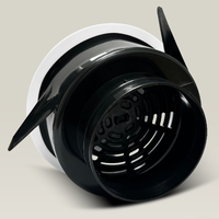 Système de CVC, grille de ventilation en aluminium pour plafond, en métal, en plastique, en acier inoxydable, grille de sortie et de retour d'air victorienne extérieure, filtre de ventilation