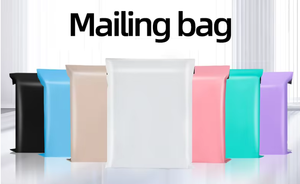 Bolsas de Envío de Correo de Polietileno Biodegradables Ecológicas con Impresión de Logotipo Personalizado de Alta Cantidad para Ropa - Product Image 3