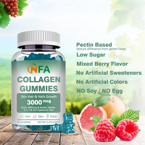 กัมมี่คอลลาเจนผลิตภัณฑ์เสริมความงามสำหรับเล็บผมลูกอมต่อต้านริ้วรอยผลิตภัณฑ์เสริมอาหาร - Product Image 6