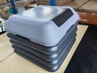 Plataforma de Step Ajustable de 42 cm, Material PP+PE, para Ejercicio en Casa, Directo de Fábrica