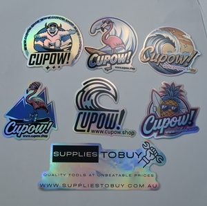 Adhésif personnalisé PVC autocollant en plastique personnalisé logo - Product Image 3