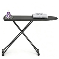 Planche à repasser escamotable et rotative professionnelle de qualité pour couturiers, avec échelle pliante intégrée