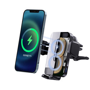 10w 20w magnétique Supercharge <span class=keywords><strong>Electroma</strong></span> support de montage de téléphone capteur de voiture intelligent chargeur sans fil pour iPhone pour Samsung écouteur - Product Image 2