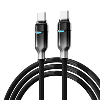 Câble de charge rapide USB-C 5A en cuivre pur tressé en nylon de haute qualité, câbles de données pour iPhone, ordinateur et appareils mobiles