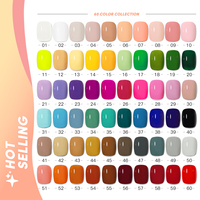 Lot de 60 couleurs de vernis à ongles gel 15 ml en gros – Kit gel UV néon et nude pour marque privée – Ensemble de vernis permanent