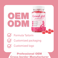 Gummies probiotiques OEM ODM Good Girl pour femmes et adultes |   Certifié Halal |   Soutien à la santé vaginale et urinaire |   Équilibre digestif