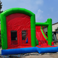 Toboggan gonflable Narothho, toboggan aquatique gonflable pour enfants et adultes