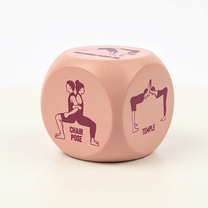 <span class=keywords><strong>Dados</strong></span> de Yoga de Madera con Certificación FSC, Impresión Personalizada con Posturas de Ejercicio para Juegos de Fitness, Accesorio para Clases, Directo de Fábrica, OEM, ODM - Product Image 3