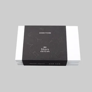Оптовая продажа, индивидуальный логотип на заказ, белые жесткие картонные коробки с бумажным рукавом для подарочной упаковки