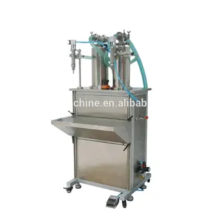 HERO BRAND Rice Weighting Liquid Bottle Mineral Water Production Line Capping And Filling Machine For Cod Liver Oil