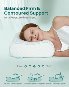 Oreiller orthopédique ergonomique à contour réglable pour le dos et le ventre, idéal pour dormir sur le côté - Product Image 4