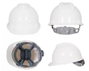 Casques de sécurité industriels de type 2 classe G pour l'ingénierie minière, casques de chantier en ABS, styles ventilés, bord complet - Product Image 2