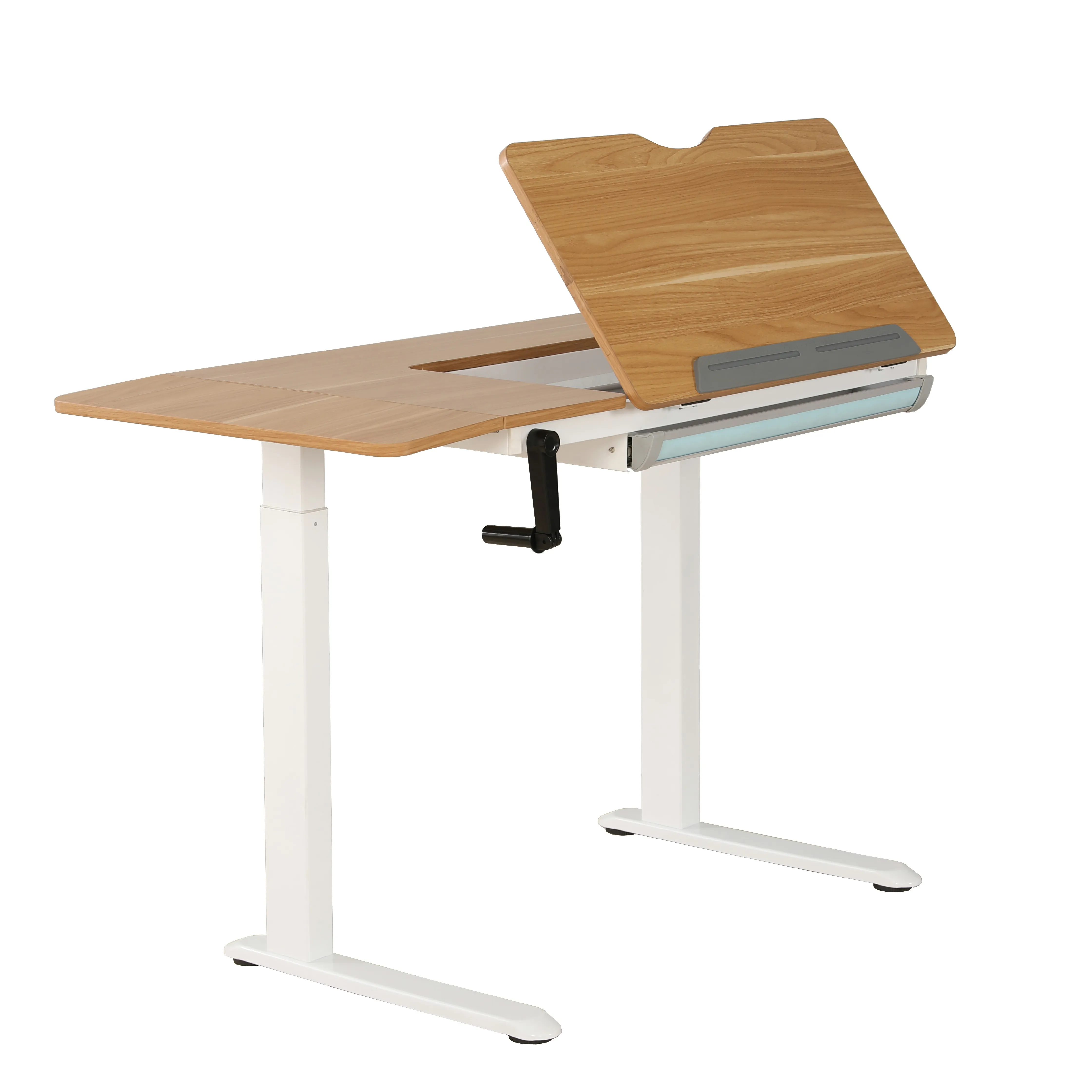 Scrivania ergonomica regolabile in altezza per scrivania