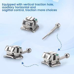 28 pz/scatola Roth/MBT 022 bretelle ortodontiche staffe autoleganti con <span class=keywords><strong>Kit</strong></span> tubo buccale - Product Image 5