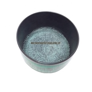 Bol sonore de méditation de super qualité fabriqué en aluminium pour la guérison holistique, le soulagement du stress et la relaxation à bon prix - Product Image 3