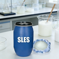 SLES 70 Sodium Lauryl Ether Sulfate, tensioactif liquide pour shampoing, gel douche, détergent liquide, avec mousse riche, performance douce