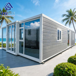 Casa Modular Expandible de 78 m² y 40 Pies para Glamping y Turismo Ecológico, Contenedor Aislado, Móvil, Llave en Mano, de 1, 2, 3 o 4 Dormitorios, Tipo Villa - Product Image 1