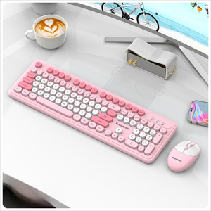 Wireless 2.4G Keyboard and Mouse Set, Silent, High Appearance, for Women, Office Business Typing - Product Image 4