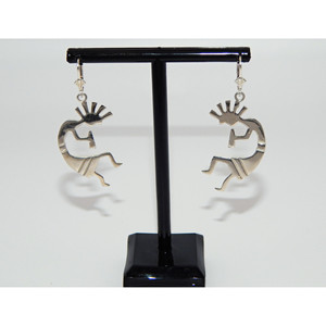 . Orecchini pendenti Kokopelli 925 in argento Sterling - Product Image 4