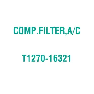 COMP FILTER A/C untuk suku cadang mesin KUBOTA OEM No. T1270-16321