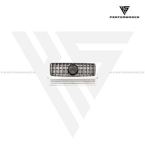 Griglia Anteriore Stile GT Vintage Nera e Bianca per Mercedes Benz Classe G W463 G63 2008-2018, <span class=keywords><strong>Ricambi</strong></span> <span class=keywords><strong>Auto</strong></span> - Product Image 4