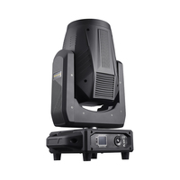 Luz de Escenario Móvil MOKE 380W Beam 20R Sharpy con Anillo LED y Control DMX512 para Discotecas, Clubes y DJ