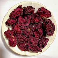 Mei Gui Hua thé naturel comestible à double pétales de rose rouge foncé roses fraîches coupées beauté peau thé traitement brut