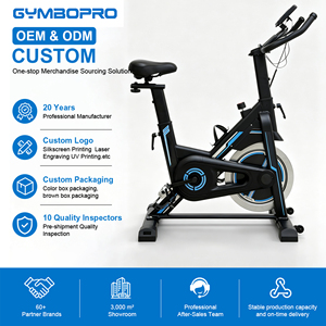<span class=keywords><strong>Vélo</strong></span> de spinning Gymbopro avec guidon multi-positions, <span class=keywords><strong>vélo</strong></span> de spinning d'intérieur pour le cyclisme - Product Image 1