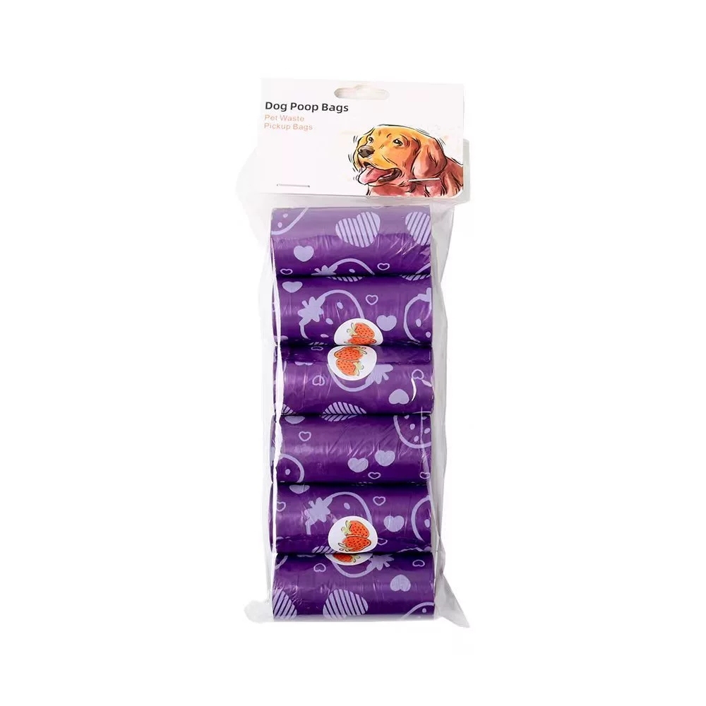 6 rolls Purple strawberry 10 microns