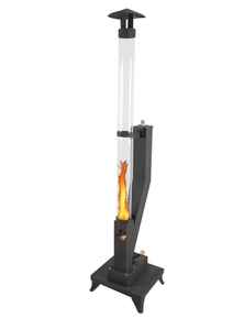 Poêle à granulés d'intérieur à haute efficacité, brûleur à bois, système de chauffage automatique, foyer écologique pour la maison - Product Image 5