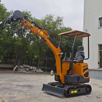 Nouvelle mini pelle sur chenilles SDBM PC12.3 1.2ton avec système hydraulique moteur Moment de charge élevé à vendre