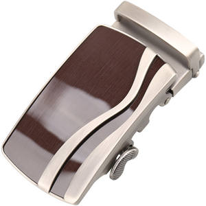 Cinto de couro refinado com fivela automática, cinto refinado com fivela automática para homens, couro genuíno, 2020 - Product Image 4