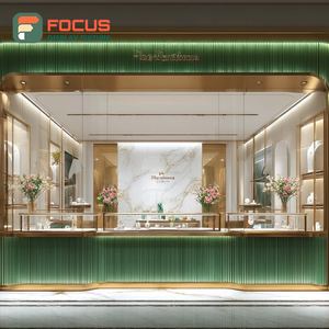 Fabricant de vitrines de présentation de bijoux sur mesure, cadre métallique, comptoir de centre commercial, vitrine en verre - Product Image 5