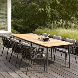 Tavolo rotondo quadrato piccolo <span class=keywords><strong>da</strong></span> <span class=keywords><strong>giardino</strong></span> dal design unico per esterni e <span class=keywords><strong>sedie</strong></span> in rattan mobili <span class=keywords><strong>da</strong></span> <span class=keywords><strong>giardino</strong></span> - Product Image 1