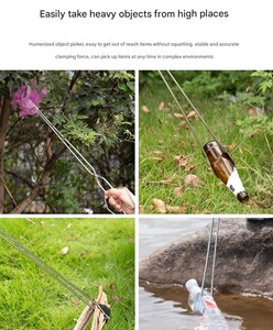 Pinces en acier inoxydable résistantes à la chaleur du fournisseur chinois avec poignée en plastique pour salades de barbecue - Product Image 3