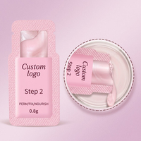 Kit professionnel de rehaussement de cils et de lamination de sourcils, sachets roses à usage unique, solution de permanente rapide pour salon de beauté, vente en gros